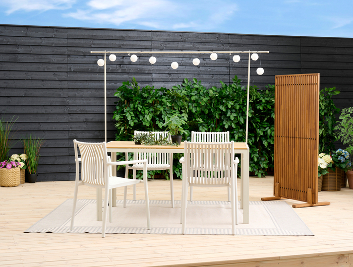 Terrasseafskærmning New York akacie - Sunlife®